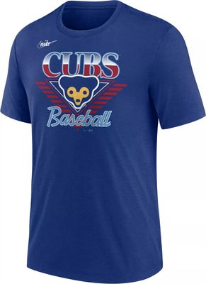  Chicago Cubs Cooperstown Official Logo Navy T-Shirt