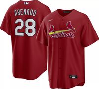Nike Youth Replica St. Louis Cardinals Paul Goldschmidt #46 Cool Base Red  Jersey