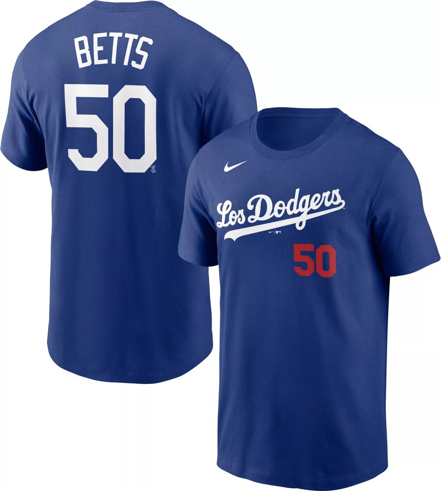 Mookie Betts Los Angeles Dodgers black jersey