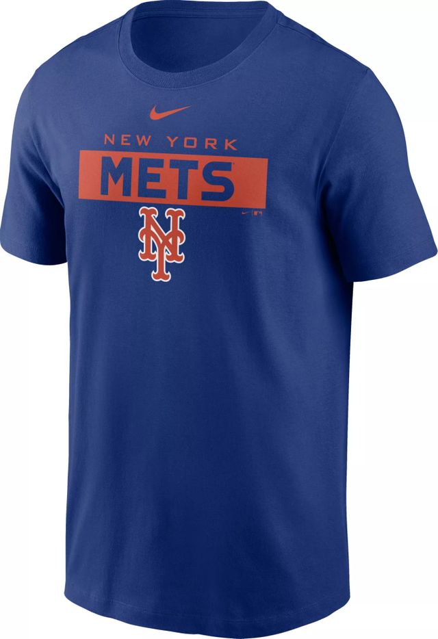 Nike Men's Heather Charcoal New York Mets 2022 Postseason T-shirt