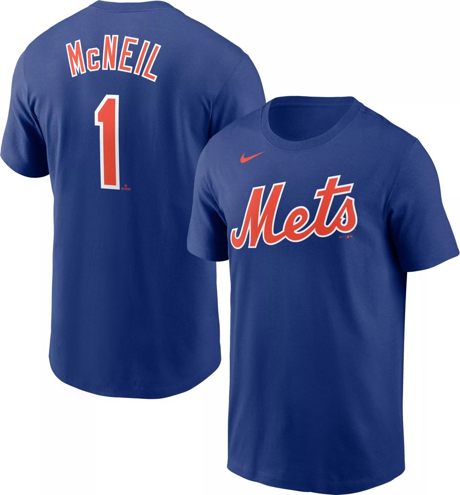 Blue Nike MLB New York Mets Wordmark T-Shirt