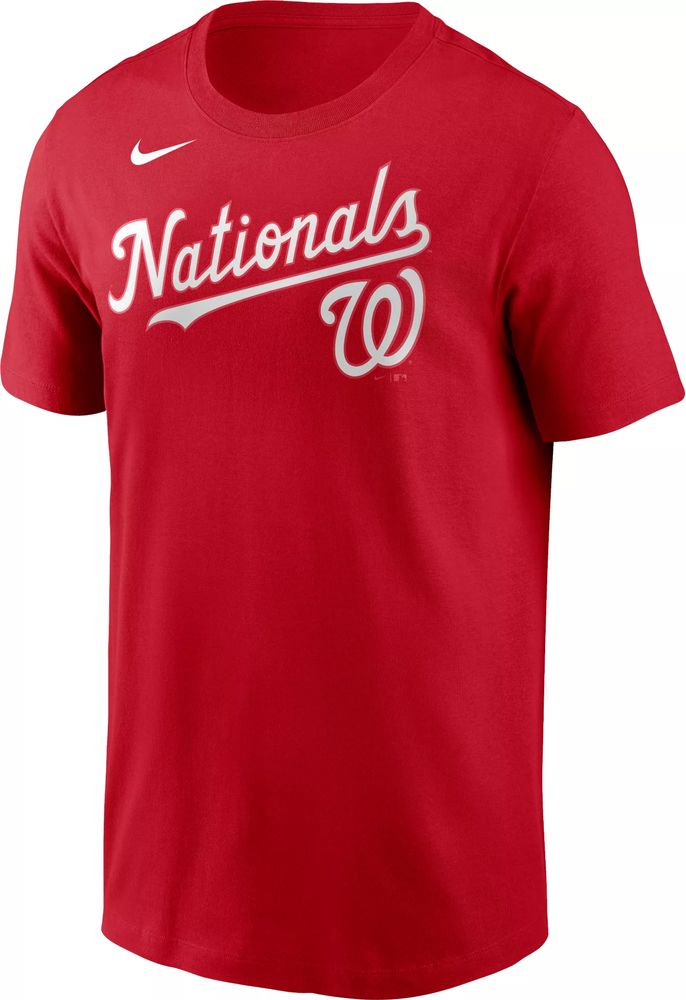 Dick's Sporting Goods Nike Men's Washington Nationals Wordmark T-Shirt