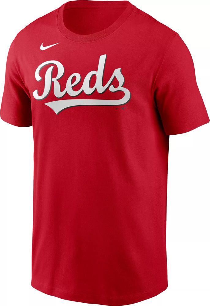 Men's Cincinnati Reds Grey Logo Legend T-Shirt