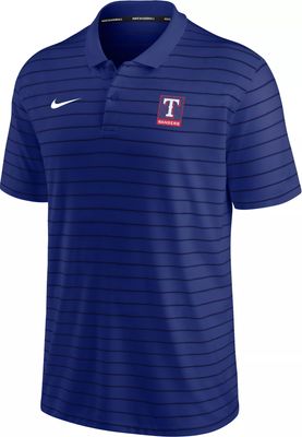 Texas Rangers Antigua Affluent Polo - Royal