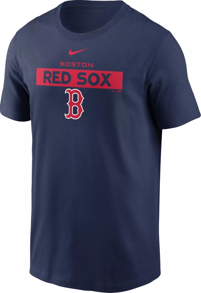 Dick's Sporting Goods Nike Men's Boston Red Sox Navy Cotton T