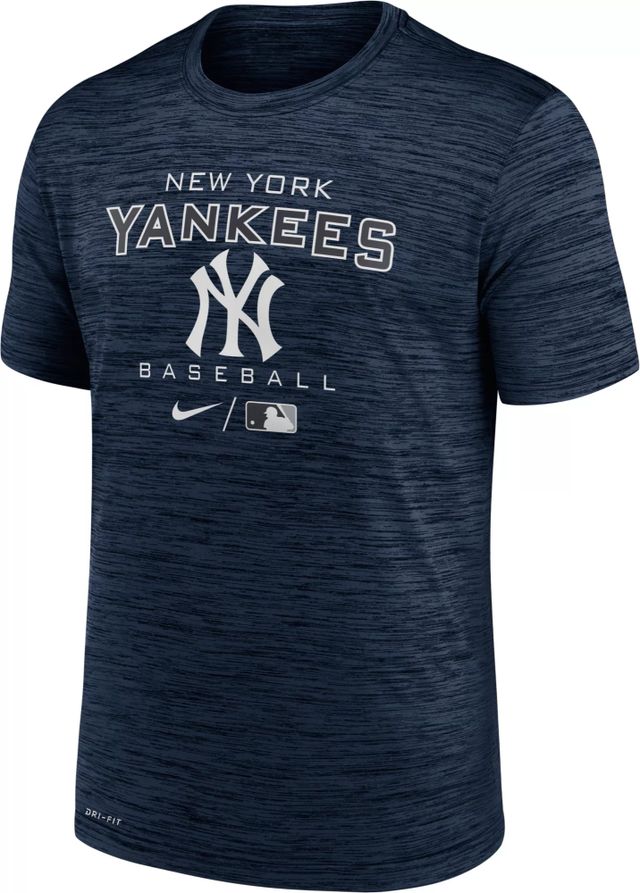Dick's Sporting Goods Nike Men's New York Yankees Blue Legend Velocity  T-Shirt