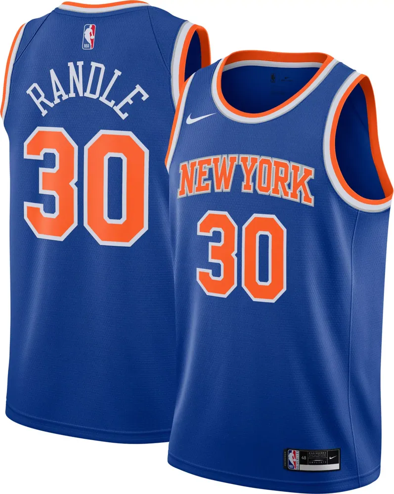 Nike / Men's New York Knicks Julius Randle #30 White Dri-FIT