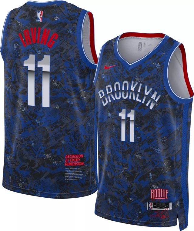 Nike Brooklyn Nets Kevin Durant #7 Mixtape Swingman Jersey Blue Void/W