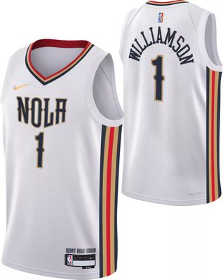 Red Jordan NBA New Orleans Pelicans Williamson #1 Jersey