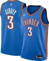 Nike Men's Oklahoma City Thunder Josh Giddey #3 Dri-FIT Swingman Jersey