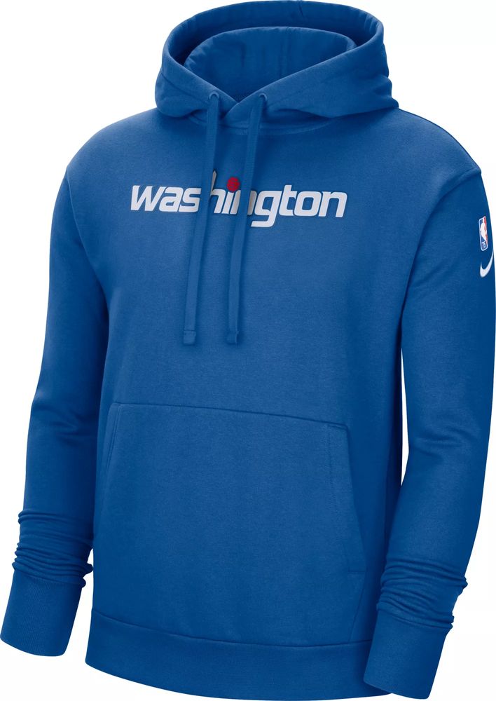 Dick's Sporting Goods Nike Men's 2021-22 City Edition Washington Wizards  Blue Essential Pullover Hoodie