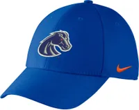 Nike Men's Boise State Broncos Blue Swoosh Flex Hat