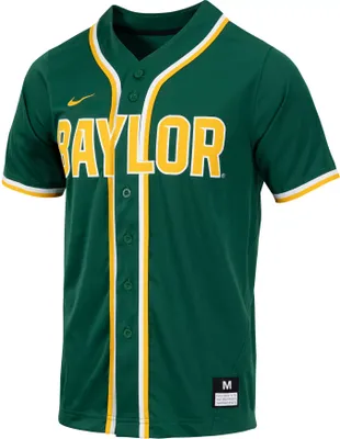 Nike Men's Baylor Bears Green Dri-FIT Replica Baseball Jersey