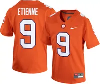 Nike Men's Clemson Tigers Travis Etienne #9 Orange Dri-FIT Game Football Jersey