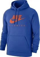 Nike Men's Florida Gators Blue Club Fleece Futura Pullover Hoodie