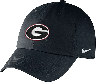 Nike Men's Georgia Bulldogs Campus Adjustable Black Hat