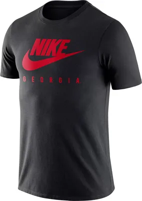 Nike Men's Georgia Bulldogs Black Futura T-Shirt