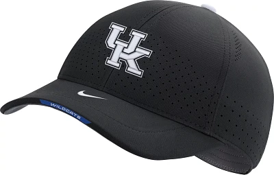 Nike Men's Kentucky Wildcats AeroBill Swoosh Flex Classic99 Football Sideline Black Hat