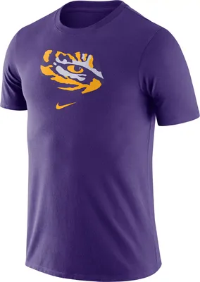 Nike Men's LSU Tigers Purple Essential Logo T-Shirt