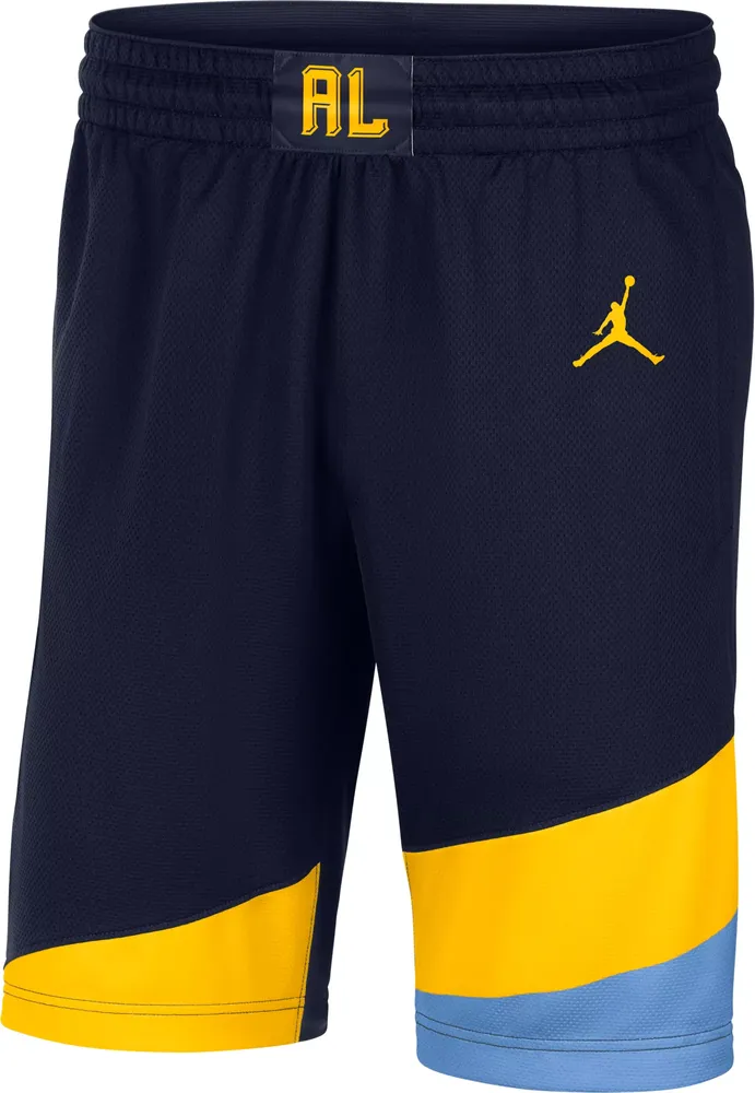 Nike Men's Marquette Golden Eagles Blue Replica Basketball Shorts