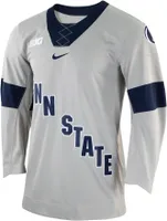 Nike Men's Penn State Nittany Lions Grey Replica Hockey Jersey