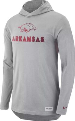 Dick's Sporting Goods Nike Men's Arizona Cardinals Grey Sideline Showout  Short Sleeve Full-Zip Hoodie