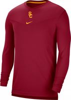 geroosterd brood wassen Ontwapening Dick's Sporting Goods Nike Men's USC Trojans Cardinal Football Sideline  Coach Dri-FIT UV Long Sleeve T-Shirt | Bridge Street Town Centre