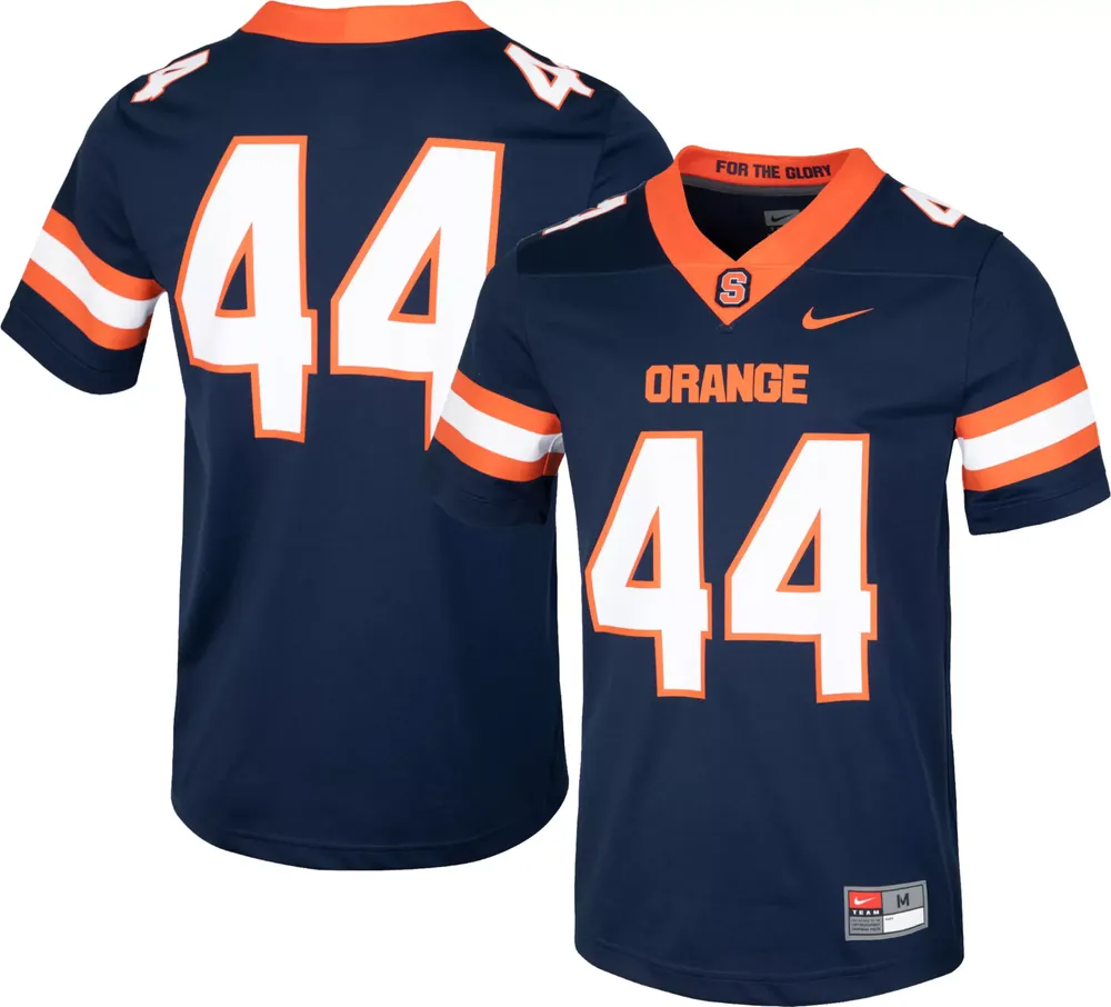 Nike Men's Syracuse Orange #44 Blue Untouchable Game Football Jersey