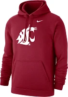 Nike Men's Washington State Cougars Crimson Club Fleece Pullover Hoodie