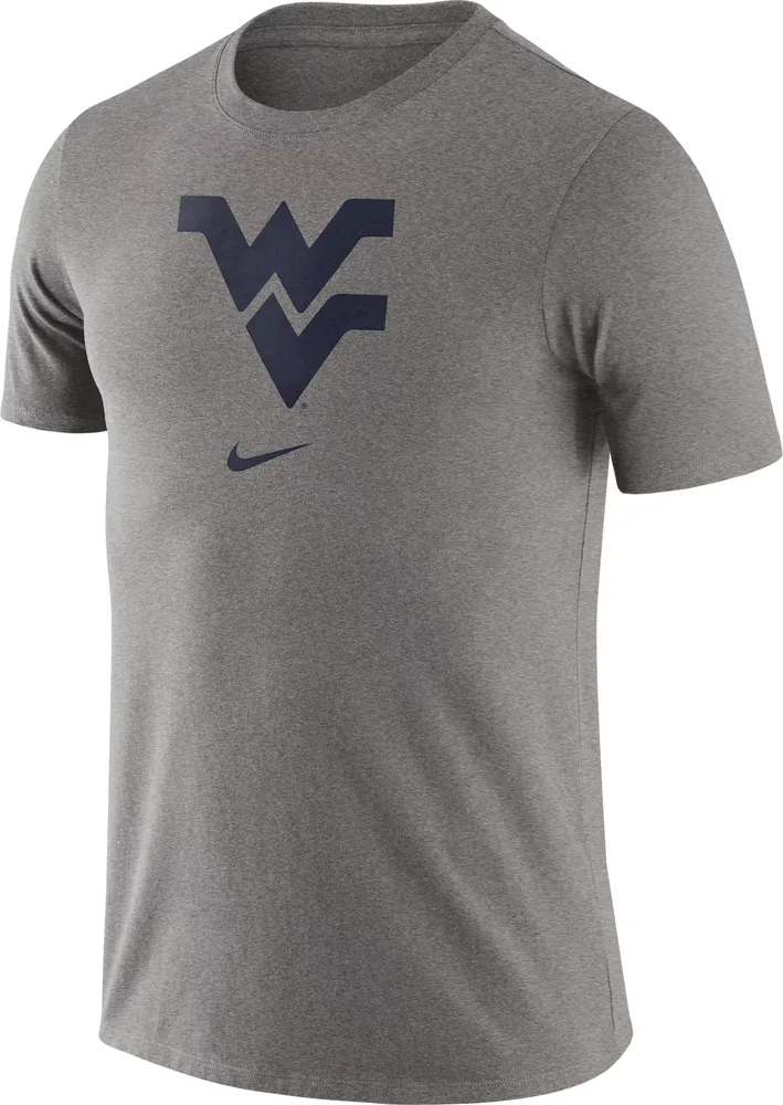 Nike Men's West Virginia Mountaineers Grey Essential Logo T-Shirt