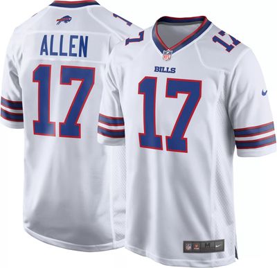 Men's Josh Allen Jersey Print Scrub Top