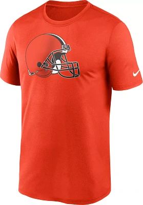 Nike Men's Cleveland Browns Legend Logo Orange T-Shirt