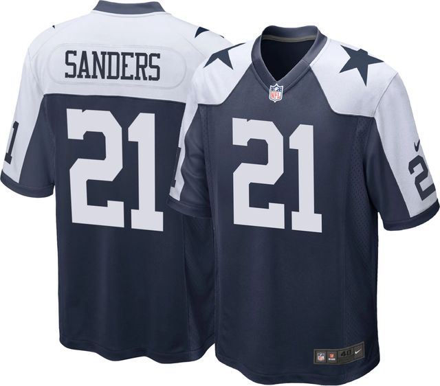 Deion Sanders Dallas Cowboys Black Alternate Jersey Mitchell & Ness NFL Throwback Jersey - Men's, L / Black