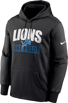 Nike Men's Detroit Lions Hometown Black Therma-FIT Hoodie