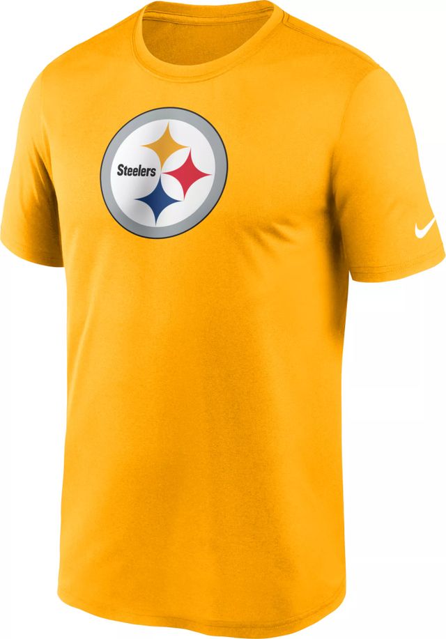 Dick's Sporting Goods Nike Men's Pittsburgh Steelers Sideline Legend  Velocity White T-Shirt