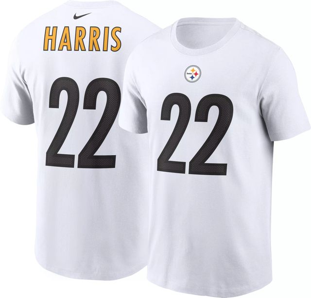 Nike Pittsburgh Steelers Najee Harris #22 Black T-Shirt