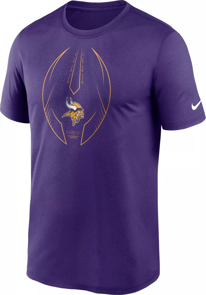 Dick's Sporting Goods Nike Men's Minnesota Vikings Legend Icon Purple  Performance T-Shirt