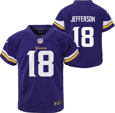 Nike Toddler Minnesota Vikings Justin Jefferson #18 Purple Game Jersey