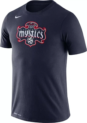 Nike Adult Washington Mystics Blue Logo T-Shirt