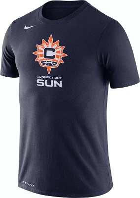 Nike Adult Connecticut Sun  Blue Logo T-Shirt