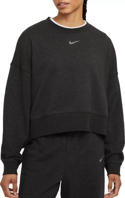 Nike Women's Sportswear Collection Essentials Oversized Fleece Crew Sweatshirt