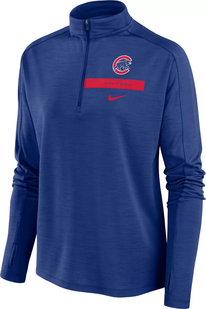 Dick's Sporting Goods Nike Women's Chicago Cubs Blue Local Pacer Long  Sleeve Shirt