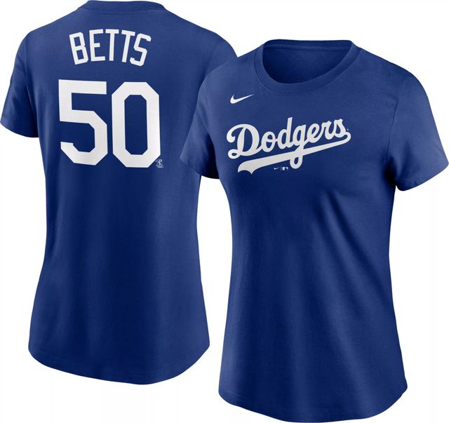 Dick's Sporting Goods Outerstuff Toddler Los Angeles Dodgers Mookie Betts  #50 Dodger Blue T-Shirt