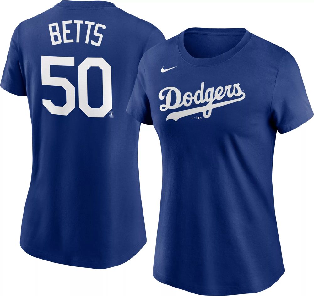 Per verzending uitbreiden Dick's Sporting Goods Nike Women's Los Angeles Dodgers Mookie Betts #50  Dodger Blue T-Shirt | Connecticut Post Mall