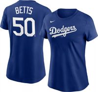 Nike Toddler Los Angeles Dodgers Mookie Betts #50 Dodger Blue T-Shirt