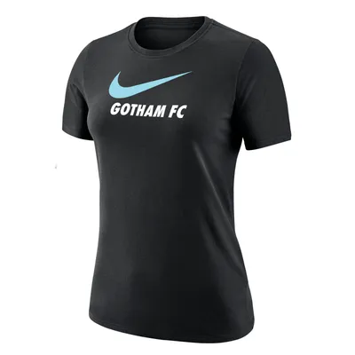 Nike Women's NJ/NY Gotham FC Swoosh Black T-Shirt