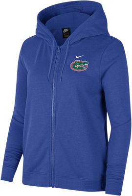 Nike Jaguars Gym Vintage Raglan Full-Zip Hoodie - Women's