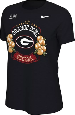 Nike Women's College Football Playoff 2021 Capital One Orange Bowl Bound Georgia Bulldogs T-Shirt