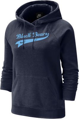 Nike Women's Maine Black Bears Navy Varsity Pullover Hoodie