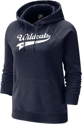 Nike Women's New Hampshire Wildcats Blue Varsity Pullover Hoodie